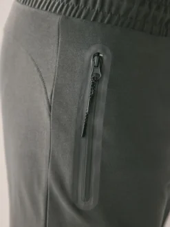 Joggingbroeken|Next Zwart/Leisteen grijs - Interlock Soft Touch 2 Pack Cuffed Joggers