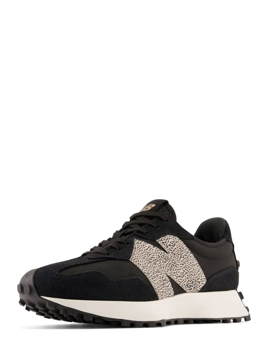 Sneakers|Sportkleding|New Balance zwart/luipaardprint - 327 - Sneakers