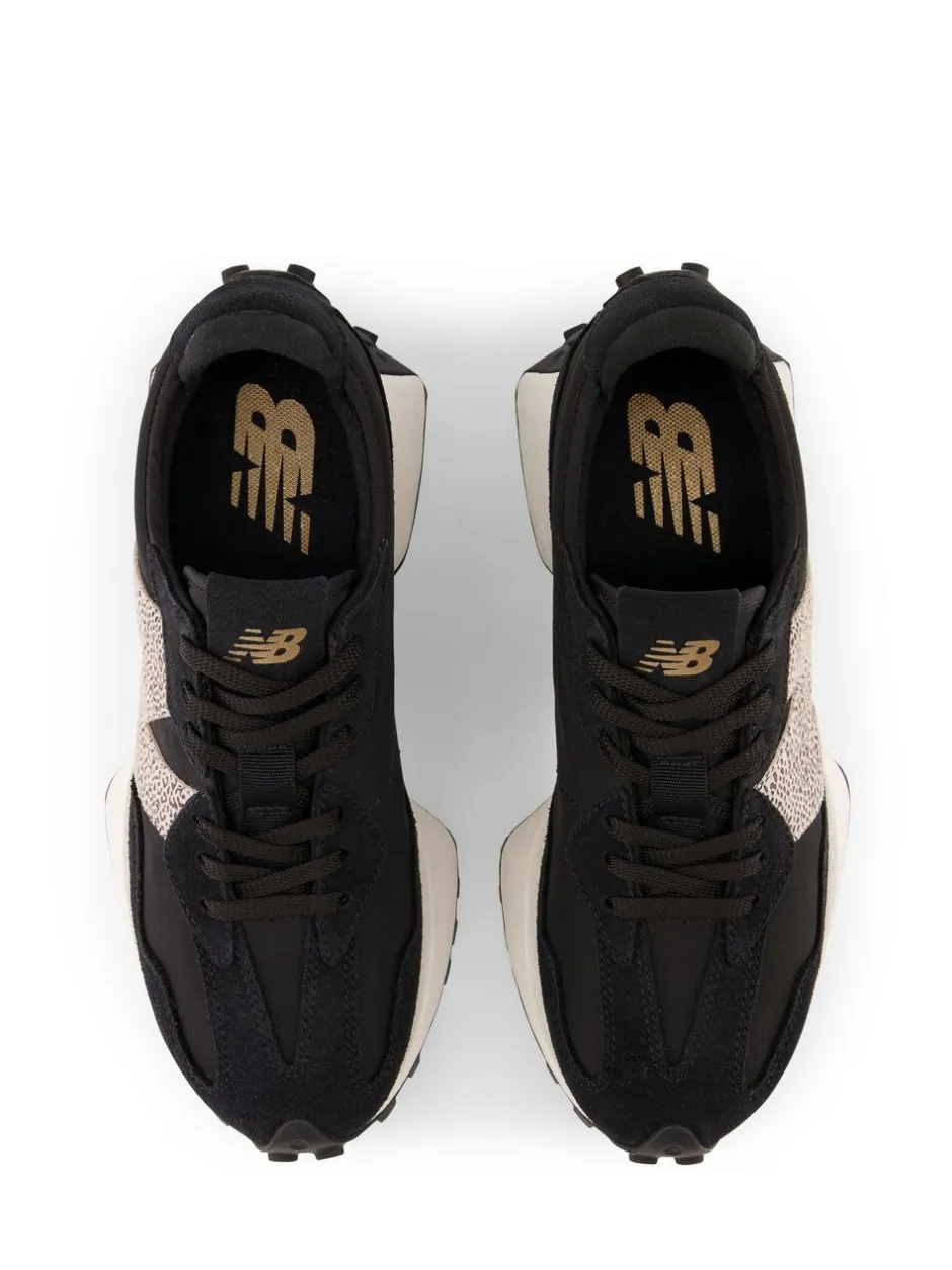 Sneakers|Sportkleding|New Balance zwart/luipaardprint - 327 - Sneakers
