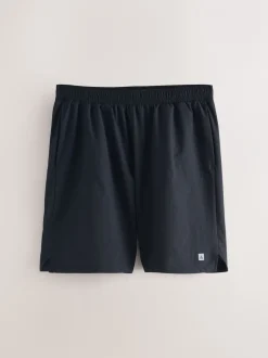 Shorts|Next Zwart/marineblauw - 9 inch - Active Gym Sports Shorts 2 Pack