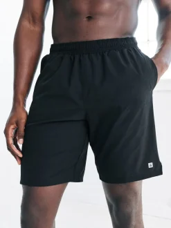 Shorts|Next Zwart/marineblauw - 9 inch - Active Gym Sports Shorts 2 Pack