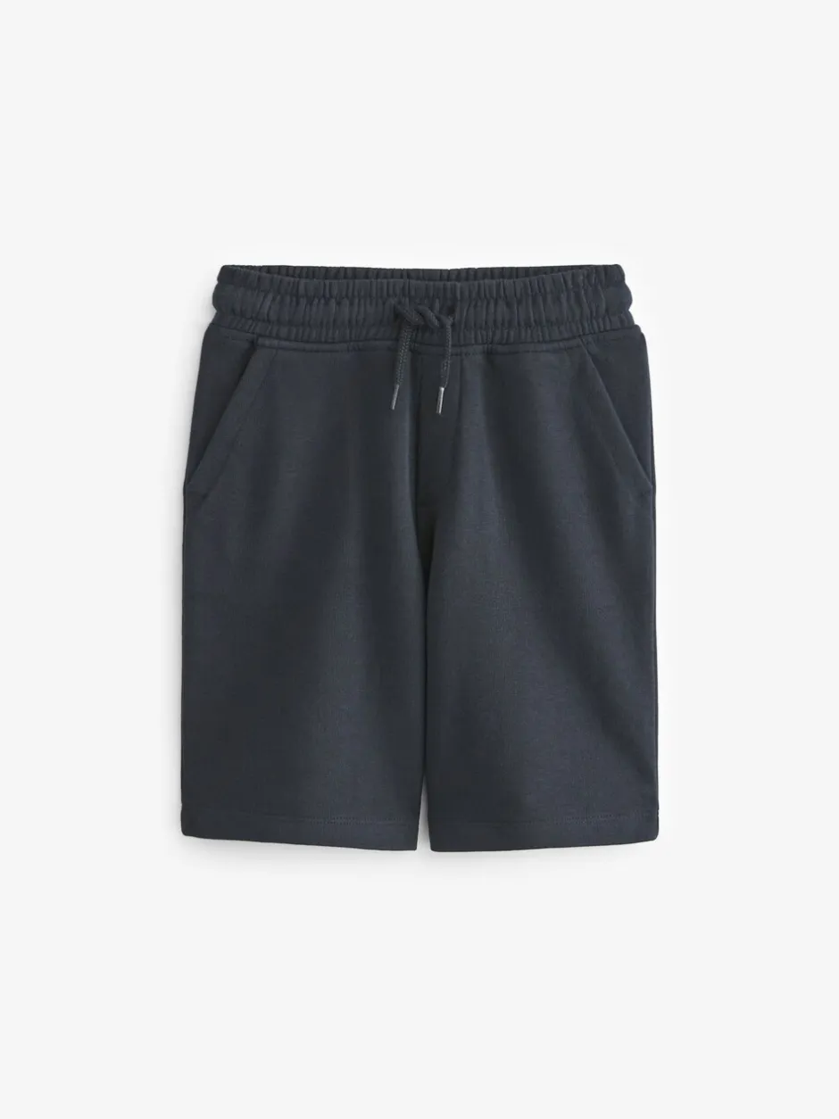 Shorts*Next - Basic short (3-16jr) Zwart/marineblauw