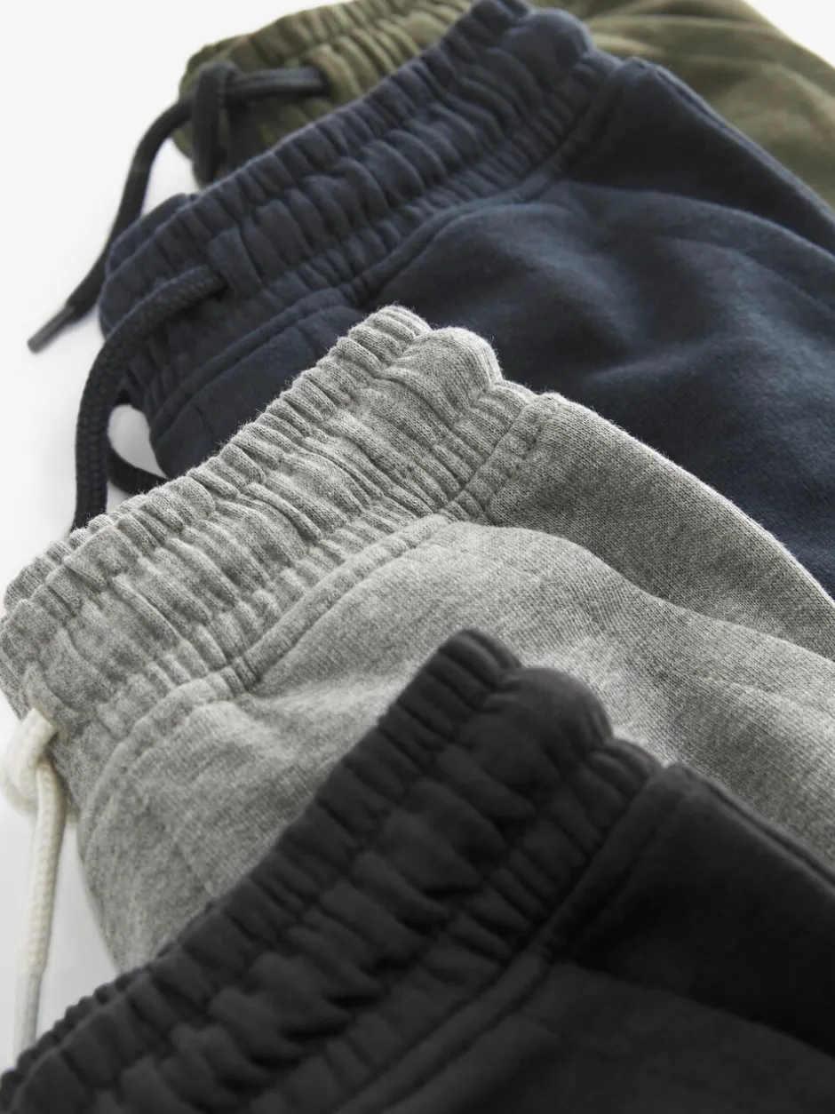 Shorts*Next - Basic short (3-16jr) Zwart/marineblauw