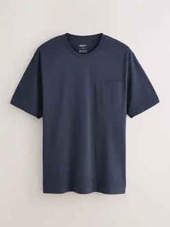 Pyjama's|Loungewear|Next Zwart/marineblauw - Check Short Sleeve Jersey Pyjamas Set 2 Pack