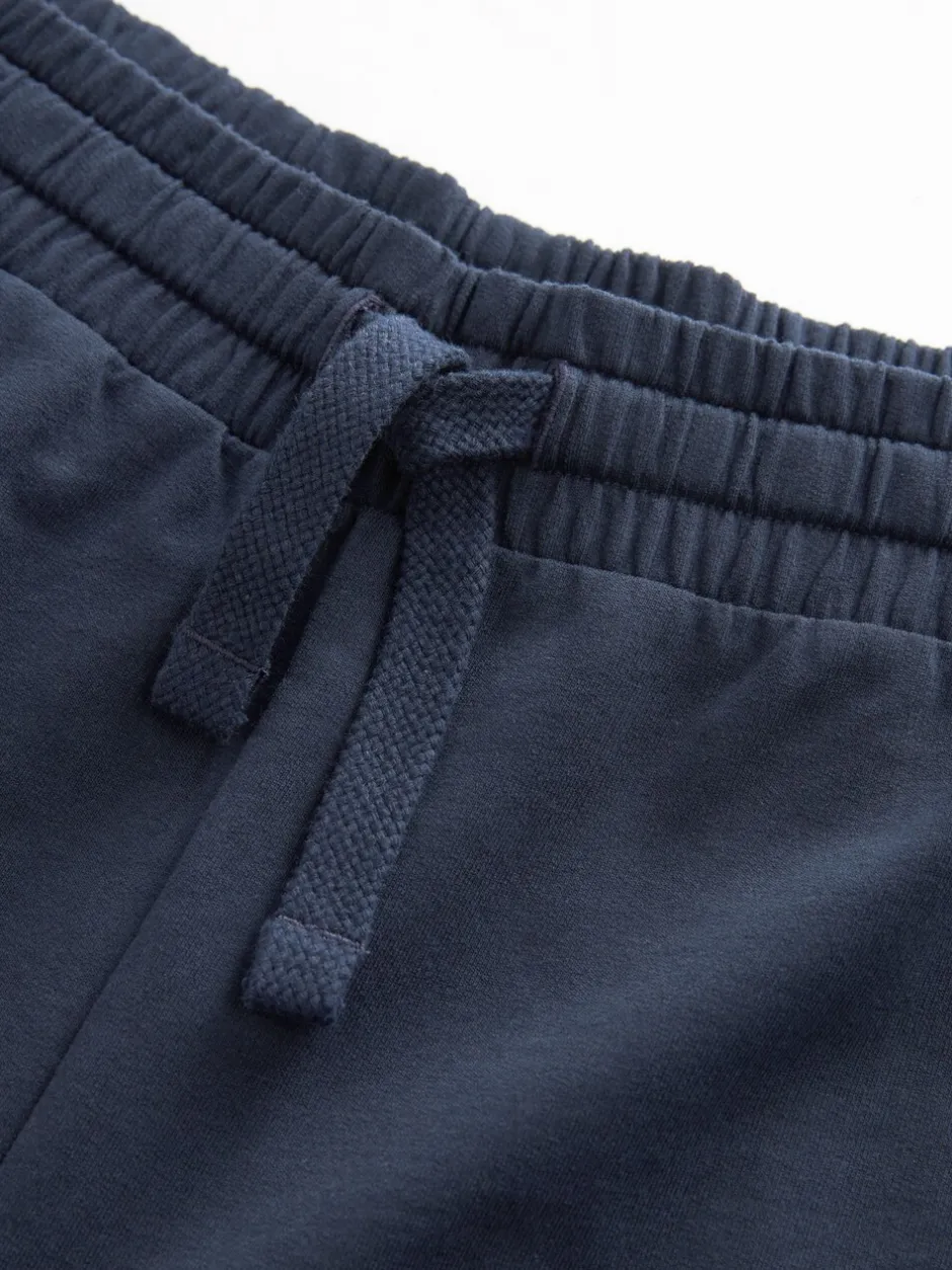 Shorts*Next - Loopback Soft Touch 2 Pack Jogger Shorts Zwart/marineblauw
