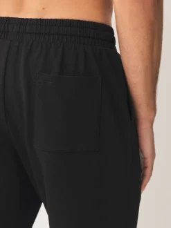 Shorts*Next - Loopback Soft Touch 2 Pack Jogger Shorts Zwart/marineblauw