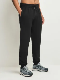 Loungewear|Joggingbroeken*Next Zwart/marineblauw - Met boorden - Brushback Heavyweight Open 2 Pack Joggers