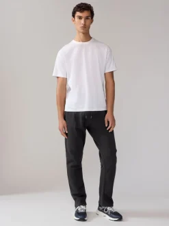 Joggingbroeken|Next Zwart/marineblauw - Open - Brushback Heavyweight Open 2 Pack Joggers