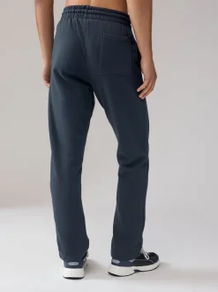 Joggingbroeken|Next Zwart/marineblauw - Open - Brushback Heavyweight Open 2 Pack Joggers