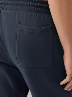 Joggingbroeken|Next Zwart/marineblauw - Open - Brushback Heavyweight Open 2 Pack Joggers