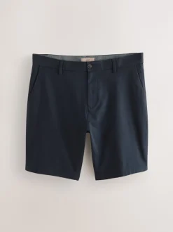 Shorts*Next - Slim Fit - Set van 2 chinoshorts met stretch Zwart/marineblauw