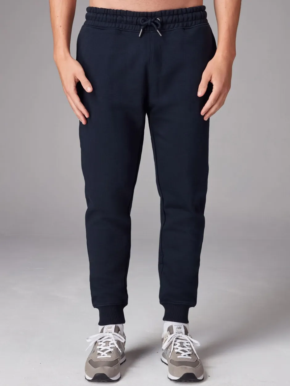Joggingbroeken*Next - Slim Fit Brushback Heavyweight 2 Pack Joggers Zwart/marineblauw