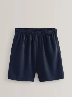 Shorts|Next - Sportshort (3-16 jr) Zwart/marineblauw