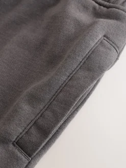 Joggingbroeken|Next - Basic joggingbroeken, set van 5 (3-16jaar) Zwart/marineblauw/grijs