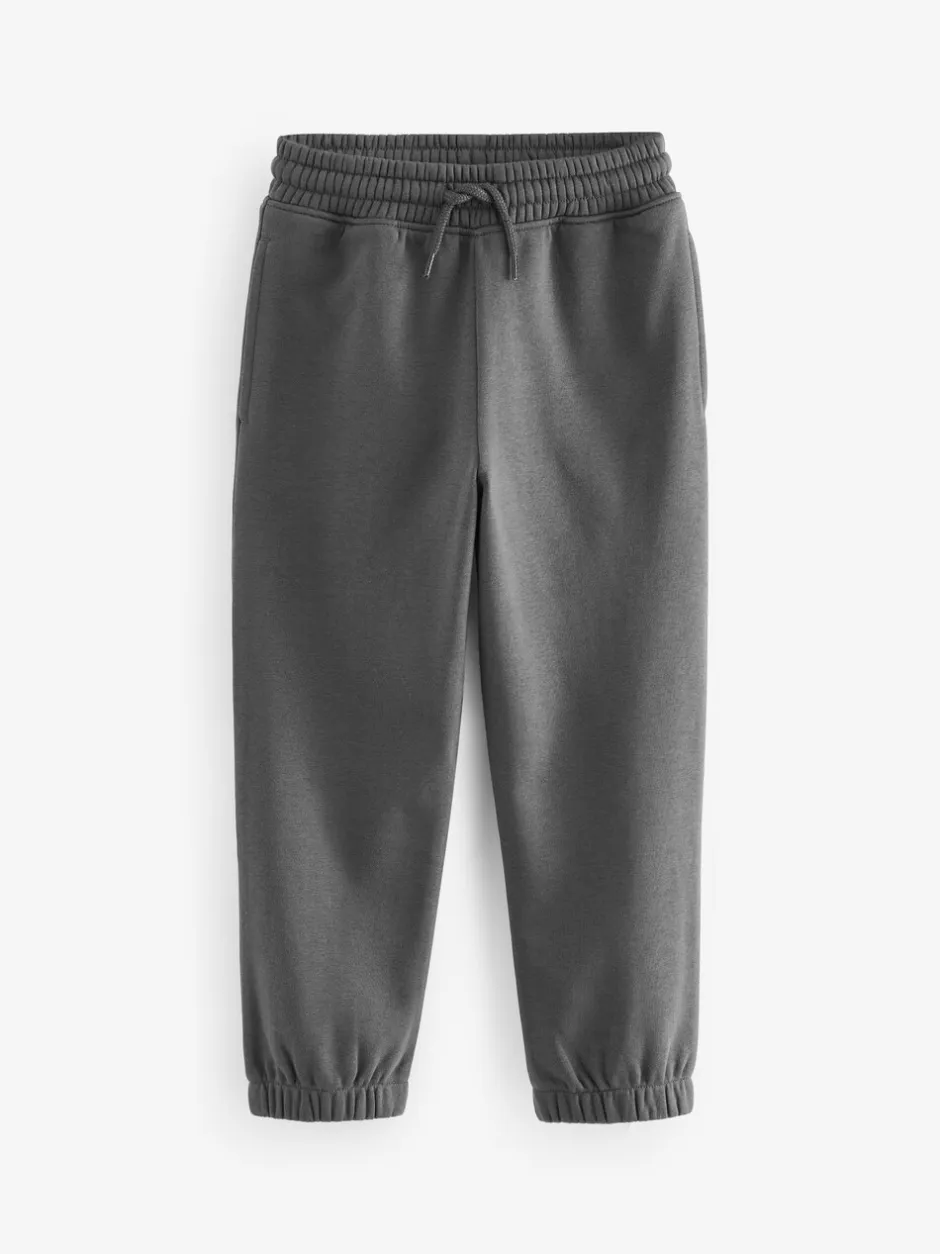 Joggingbroeken*Next - Basic joggingbroeken, set van 5 (3-16jaar) Zwart/marineblauw/grijs