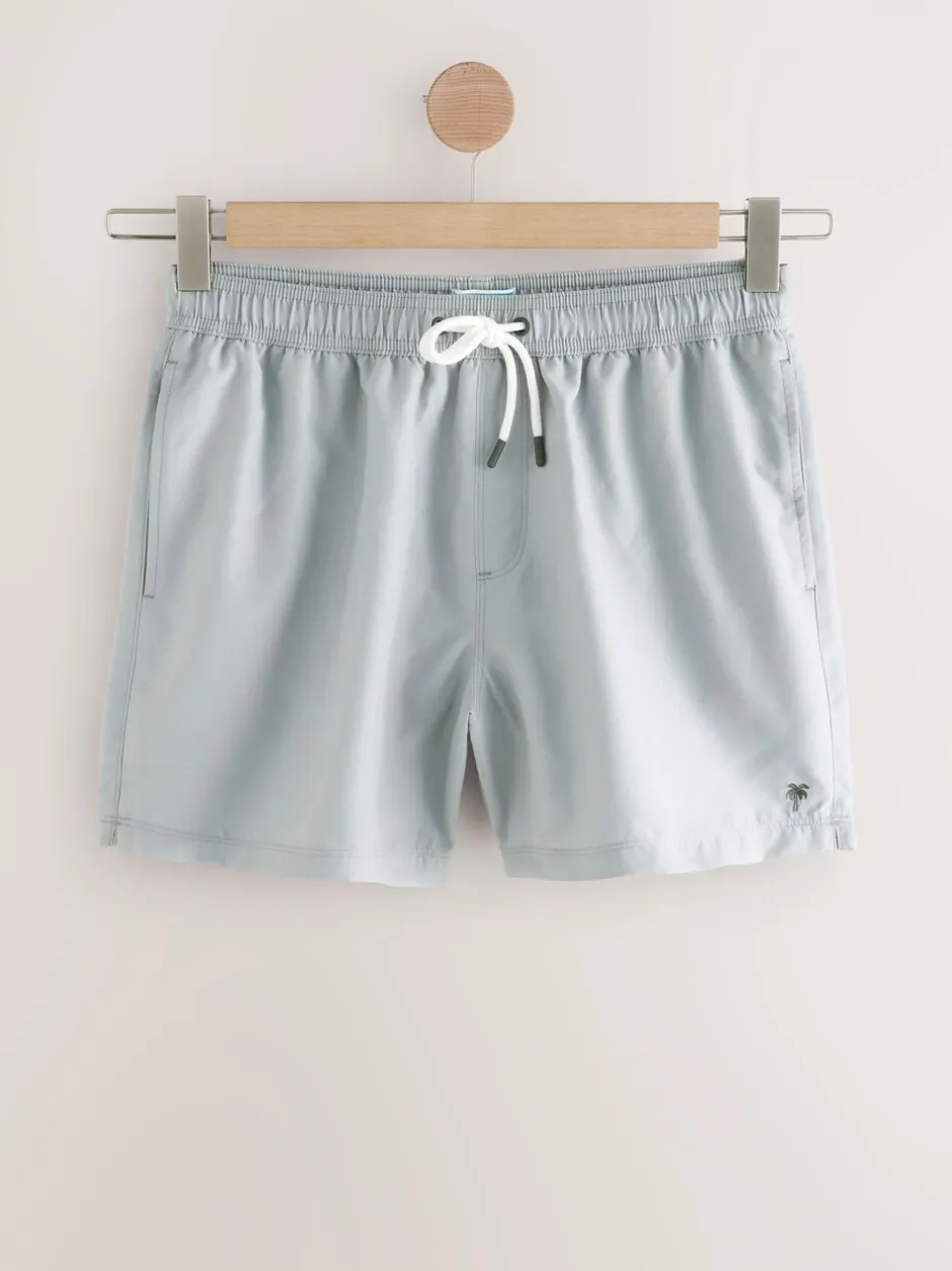 Badkleding*Next - Essential zwemshorts 4 stuks Zwart/Marineblauw/Lichtblauw/Grijs