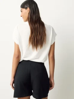 Shorts*Next Zwart/paarsrood - Verpakking van 2 jersey shorts