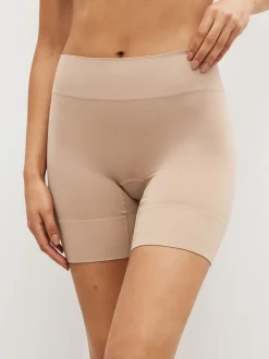 Shapewear|Next - Verpakking van 2 naadloze irritatiewerende shorts Zwart/pastelroze huidskleur