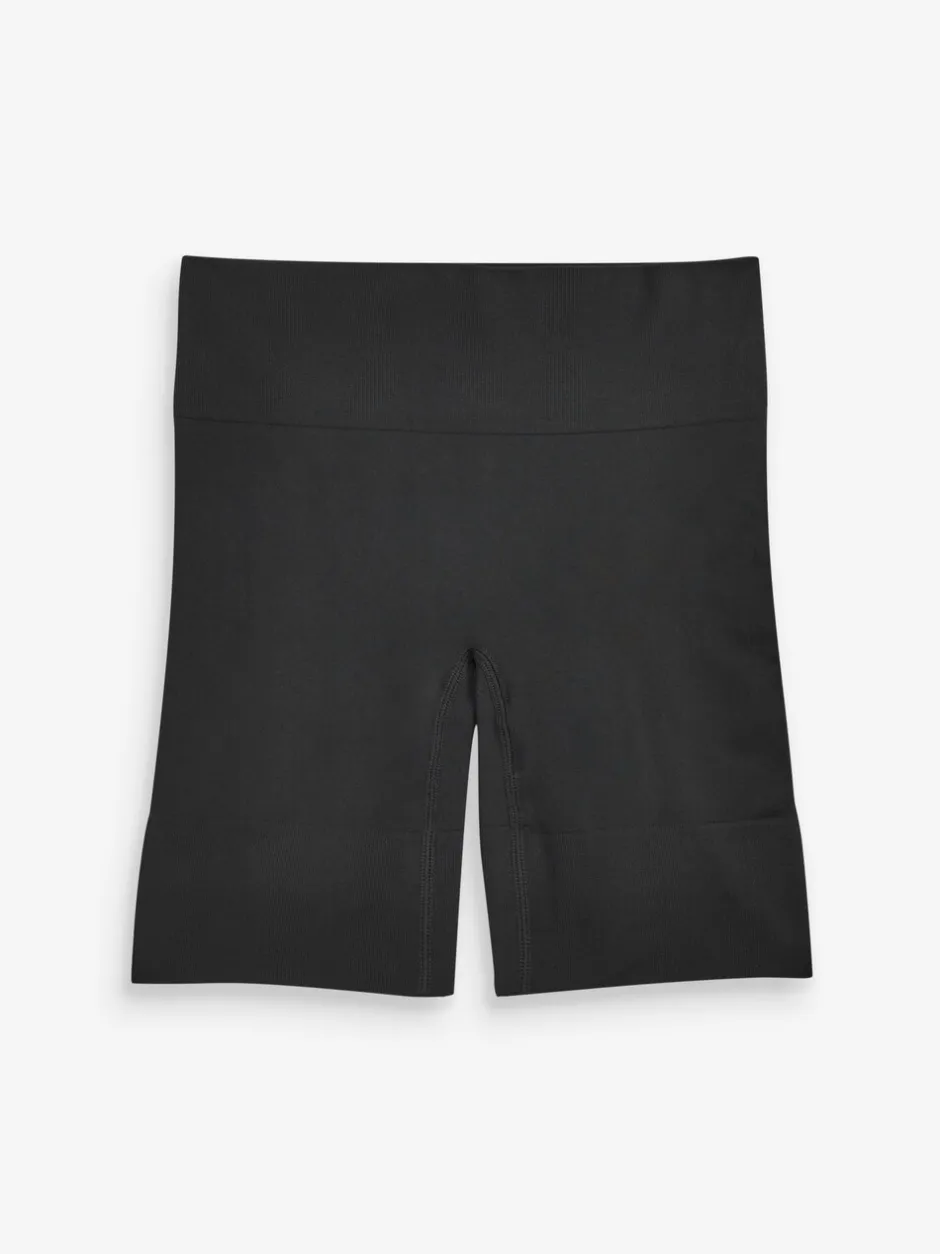 Shapewear|Next - Verpakking van 2 naadloze irritatiewerende shorts Zwart/pastelroze huidskleur