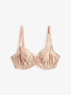 Beha's*Next - Verpakking van 2 kanten beha's cup DD+ Zwart/praline huidskleur