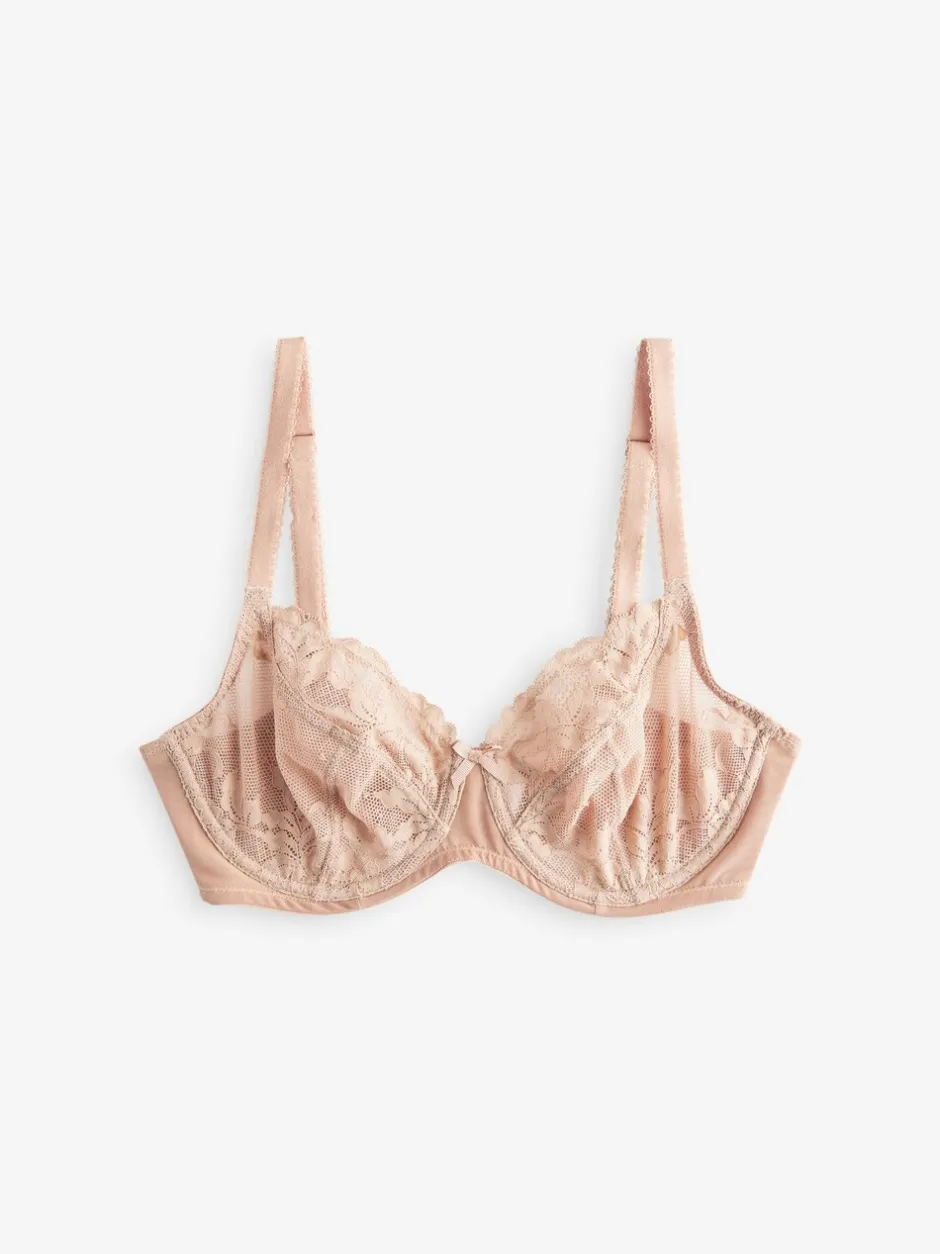 Beha's*Next - Verpakking van 2 kanten beha's cup DD+ Zwart/praline huidskleur