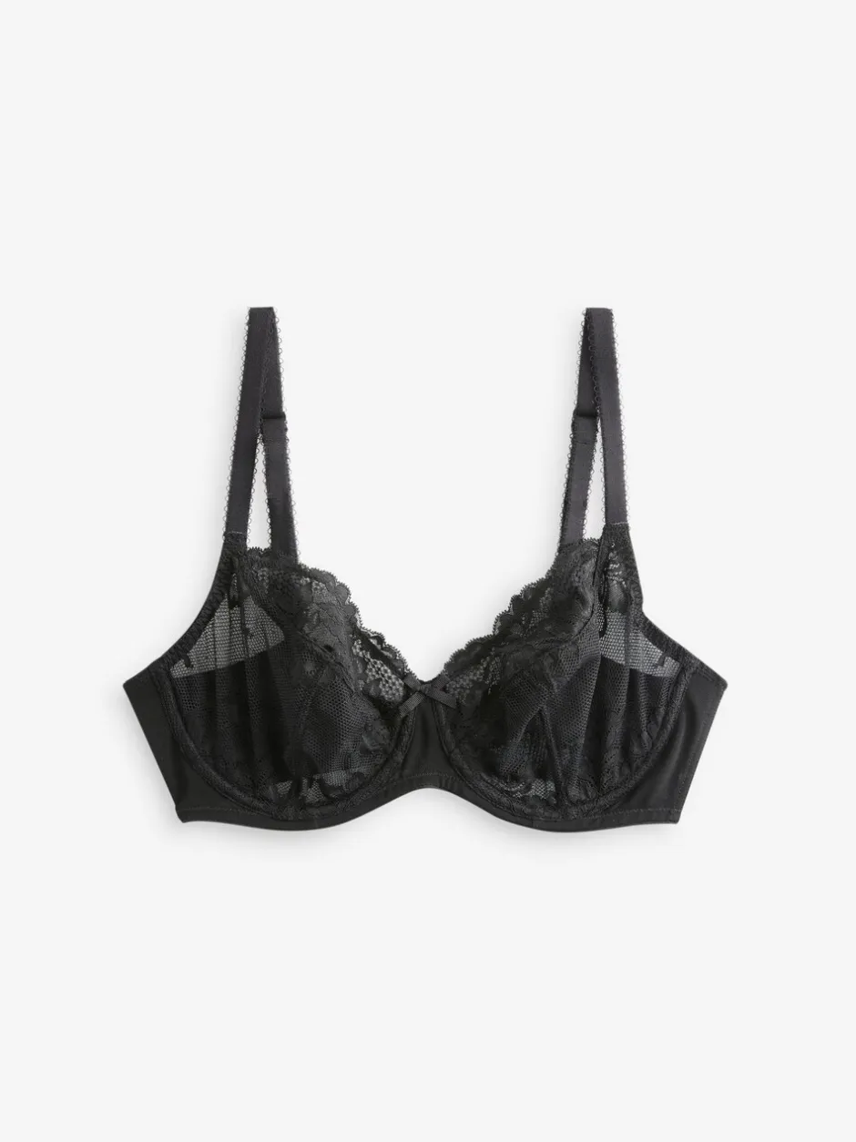 Beha's*Next - Verpakking van 2 kanten beha's cup DD+ Zwart/praline huidskleur