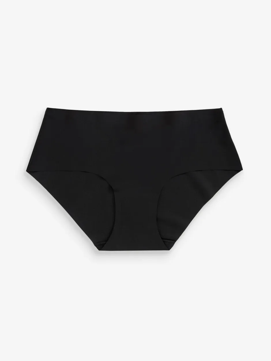 Onderbroeken*Next - Geen zichtbare onderbroeklijn comfortabele slips verpakking van 3 Zwart/Praline Huidskleur/Chocolade Huidskleur