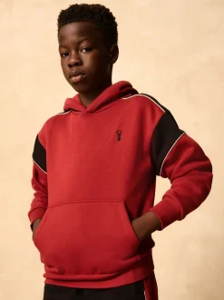Joggingbroeken|Sweaters En Hoody´S|Next Zwart/rood - Colourblock Hoodie Set