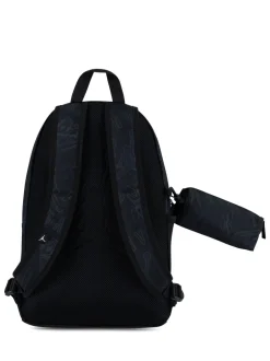 Tassen*Jordan - Jan Air School Backpack Zwart/rood