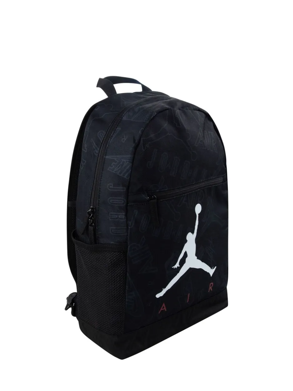 Tassen*Jordan - Jan Air School Backpack Zwart/rood