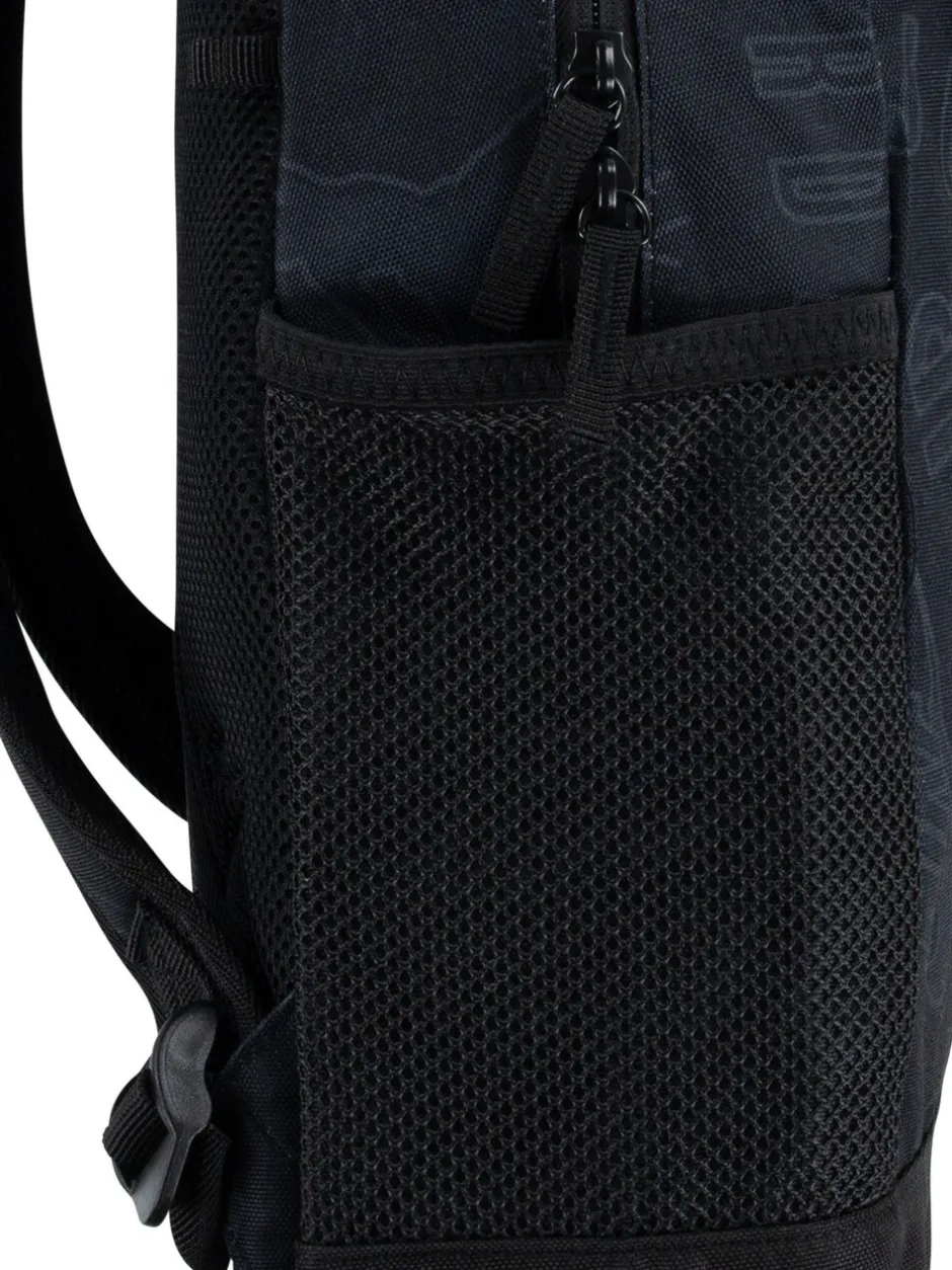 Tassen*Jordan - Jan Air School Backpack Zwart/rood
