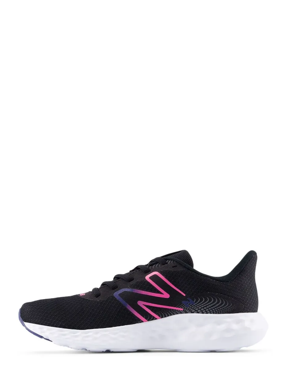 Sneakers|Sportkleding|New Balance - 411 damessneakers Zwart/roze