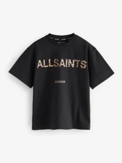 T-Shirts*smALLSAINTS - Oversized Girls Logo T-Shirts 3 Pack Zwart/roze