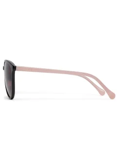 Zonnebril|Ted Baker - - Klassieke zonnebril met ronde ogen Zwart/roze