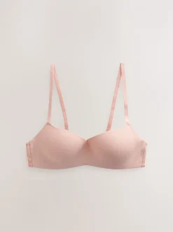 Beha's|Next - Verpakking van 2 lichte ultiem comfort beha's zonder beugel Zwart/roze
