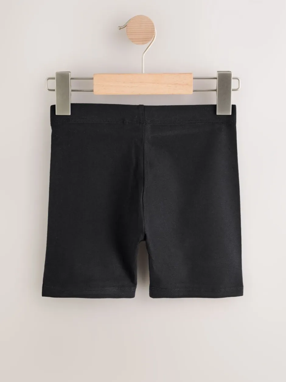 Shorts En Rokken|Next - Set van 5 fietsshorts (3 - 16 jr) Zwart/roze/blauw/wit/grijs
