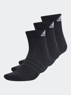 Sokken|Sokken*adidas - - 3 Paar verzachte sportsokken Zwart/wit