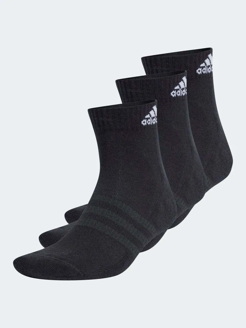 Sokken|Sokken*adidas - - 3 Paar verzachte sportsokken Zwart/wit