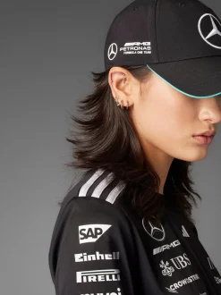Mutsen, Sjaals En Handschoenen|Sportkleding|adidas - Mercedes AMG Petronas Formula One Team Driver pet Zwart/wit