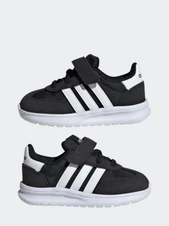 Sneakers|Sneakers*adidas - Run 70s 2.0 sneakers Klittenbandsneakers voor zuigelingen Zwart/wit
