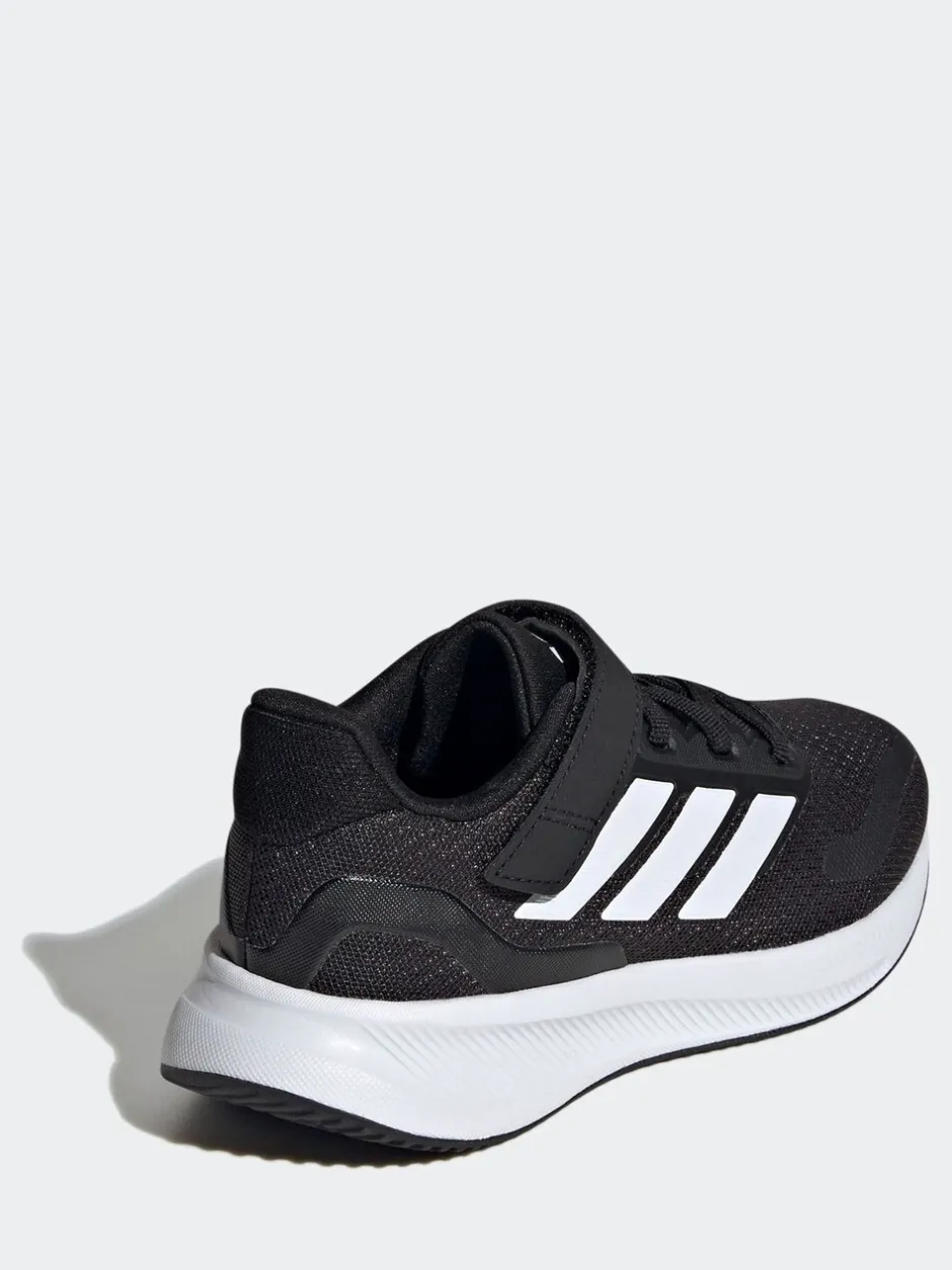 Sneakers|Sneakers|adidas Zwart/wit - Runfalcon 5 kindersneakers met elastische veters