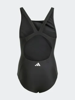 Badkleding*adidas - 3-Strepen Kinderzwempak Zwart/wit