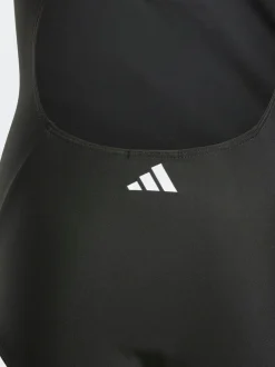 Badkleding*adidas - 3-Strepen Kinderzwempak Zwart/wit