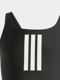 Badkleding*adidas - 3-Strepen Kinderzwempak Zwart/wit