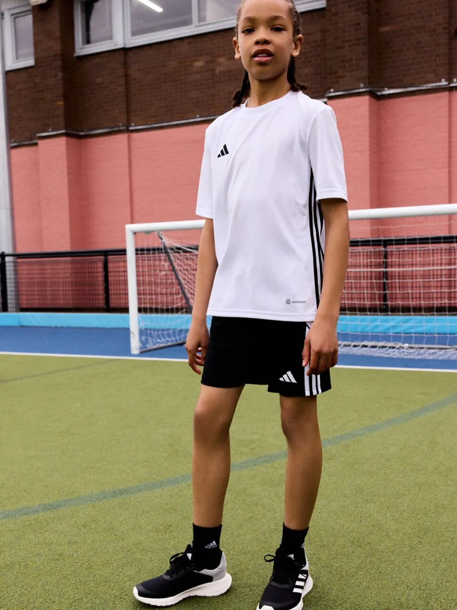 Schoolkleding|Shorts*adidas Zwart/wit - Tiro 24 shorts voor kinderen