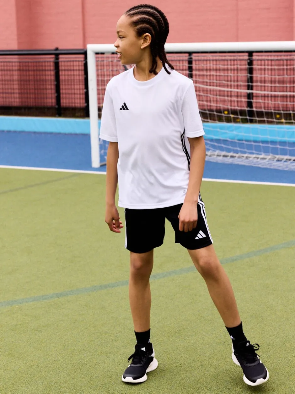 Schoolkleding|Shorts*adidas Zwart/wit - Tiro 24 shorts voor kinderen