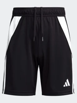 Schoolkleding|Shorts*adidas Zwart/wit - Tiro 24 shorts voor kinderen