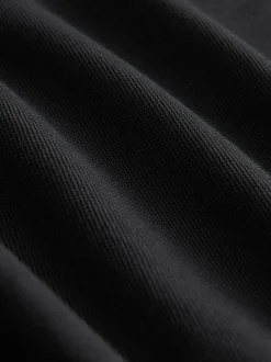 Poloshirts|Fred Perry Zwart/wit - poloshirt met tweekleurige streep op de mouw