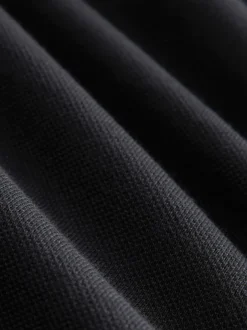 Poloshirts*Fred Perry Zwart/wit - poloshirt met gestreepte rand