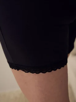 Shapewear|Next Zwart/wit - Menopause Friendly Cooling Thigh Smoothing Shorts 2 Pack